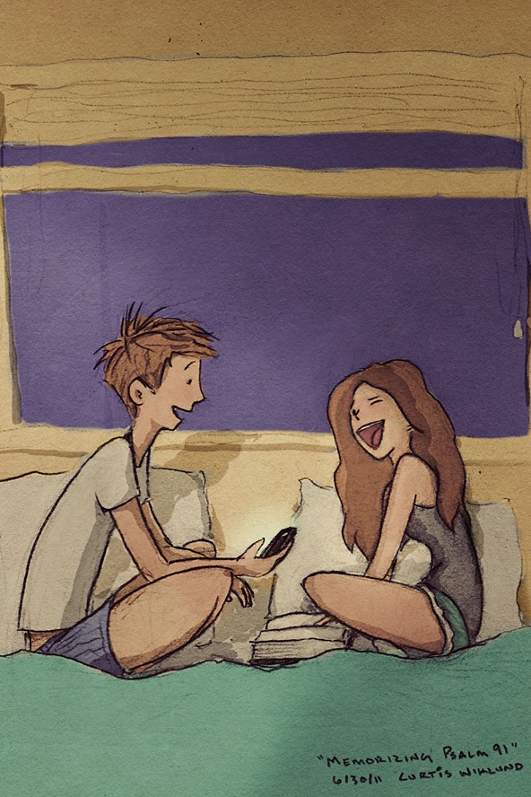 Ez a férfi minden nap lerajzolta a feleségét, az eredmény mesébe illő