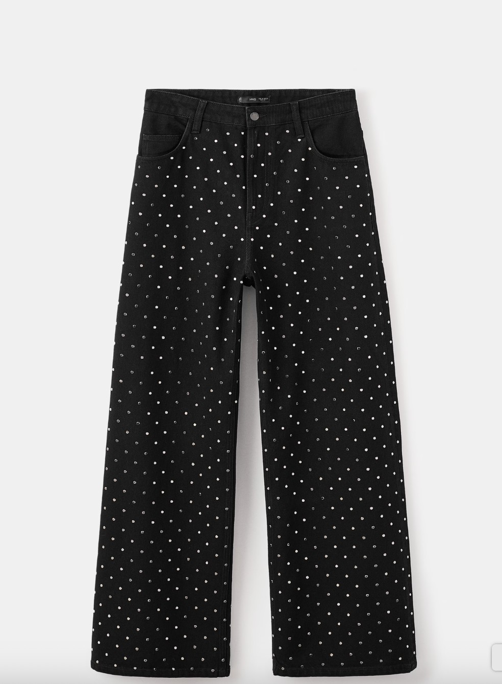 Strasszos farmernadrág MANGO 42 995 Ft