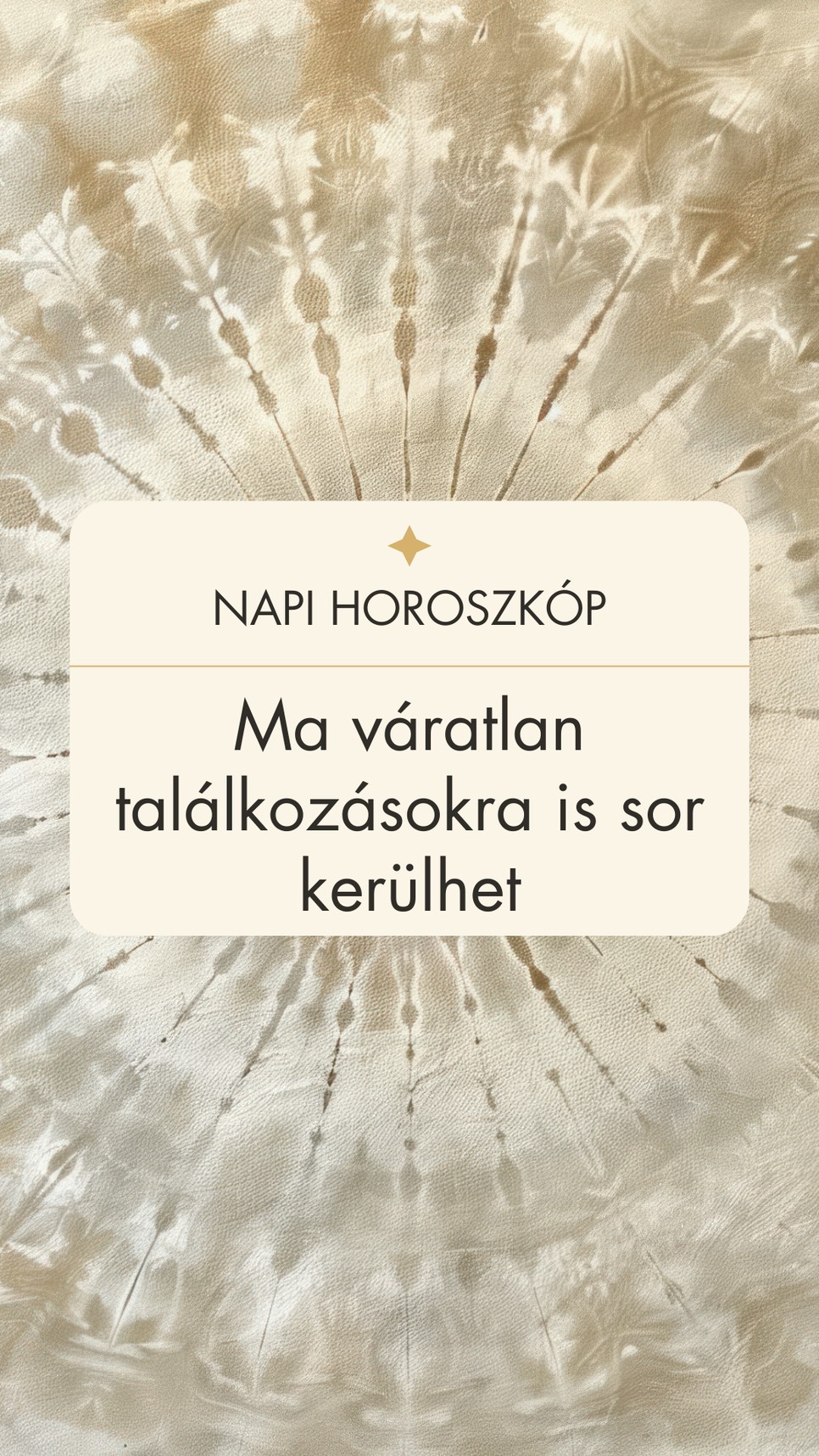 Napi horoszkóp: ma pezseg az élet körülöttünk