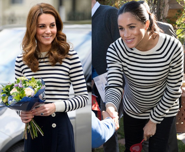 Tudtad, hogy Meghan Markle és Kate Middleton stílusikrek? Így viselték ugyanazokat a darabokat