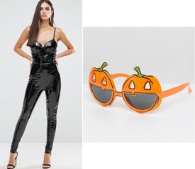 Lakk overál ASOS 60 euró www.asos.com, Halloween tök alakú szemüveg ASOS 5,33 euró www.asos.com