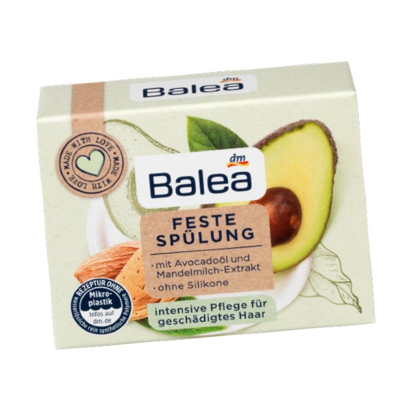 Szilárd hajbalzsam avokádóolajjal és mandulatej-kivonattal BALEA 1499 Ft