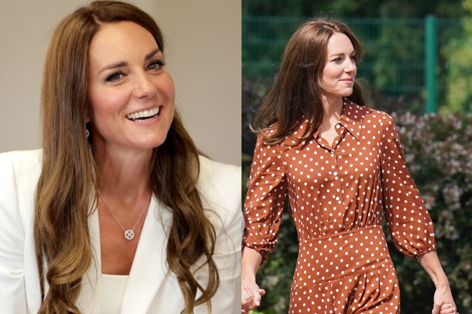 Katalin hercegné augusztus 2-án még szinte derékig érő hajjal, szeptember 8-án pedig már jóval rövidebb frizurával jelent meg a nyilvánosság előtt