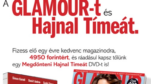 Hajnal Tímea és a GLAMOUR újra együtt