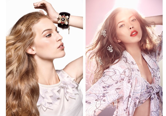 Axente Vanessa és Barabás Heni is a GLAMOUR anyagában került Sasa kezei közé