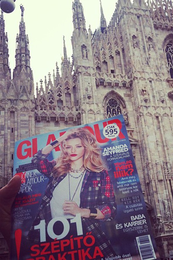 Októberi számunk Milánóban járt