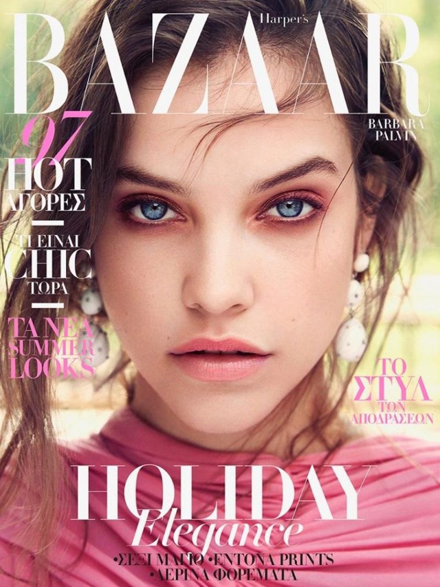 Palvin Barbi a görög Harper´s Bazaar címlapján