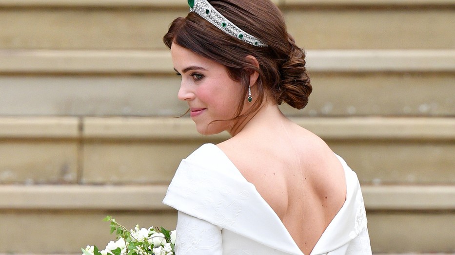 Eugénia hercegnő rendhagyó esküvői ruhája
