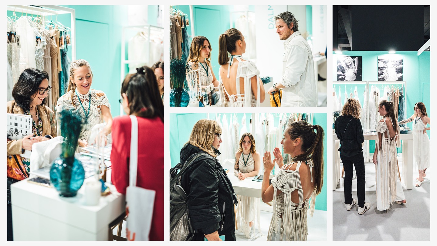 DADO Macraméwonders a Milan Bridal Week kiállításon