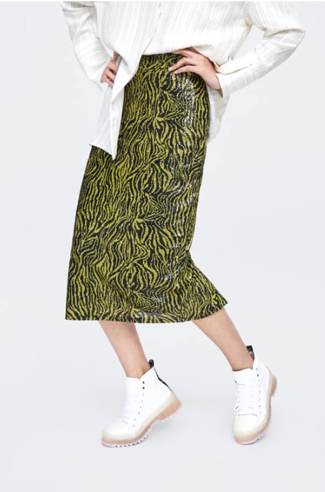 Csíkos talpú bakancs ZARA 11995 Ft