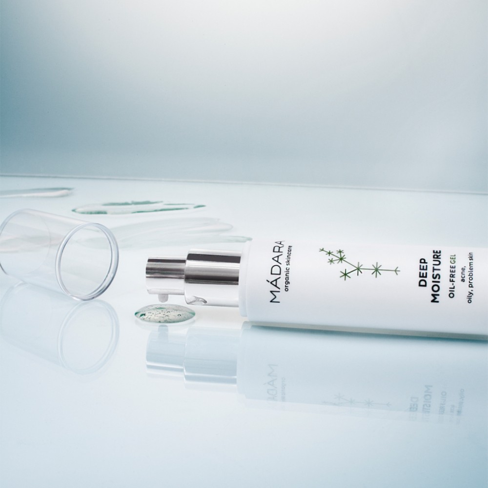 Deep Moisture mélyhidratáló gél MÁDARA 9 990 Ft/50 ml (199,8 Ft/1 ml)