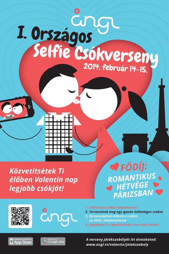 Országos selfie-csókverseny