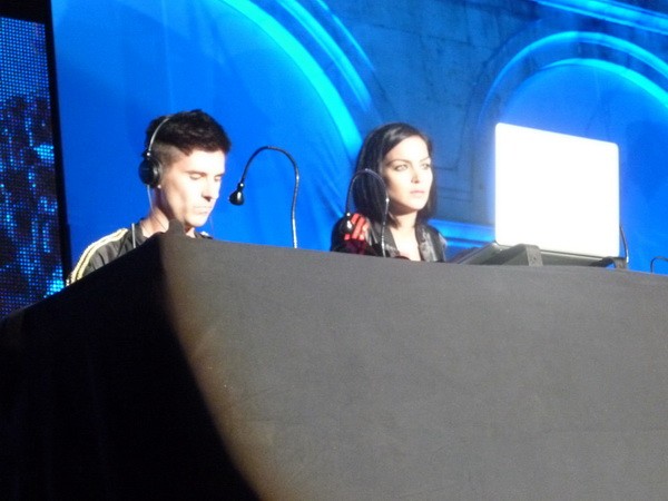 A legnagyobbaknak szoktak keverni, így a lisszaboni közönség is el volt ájulva tőlük. Fotó: Carlos Tomé Sousa/Lisboa