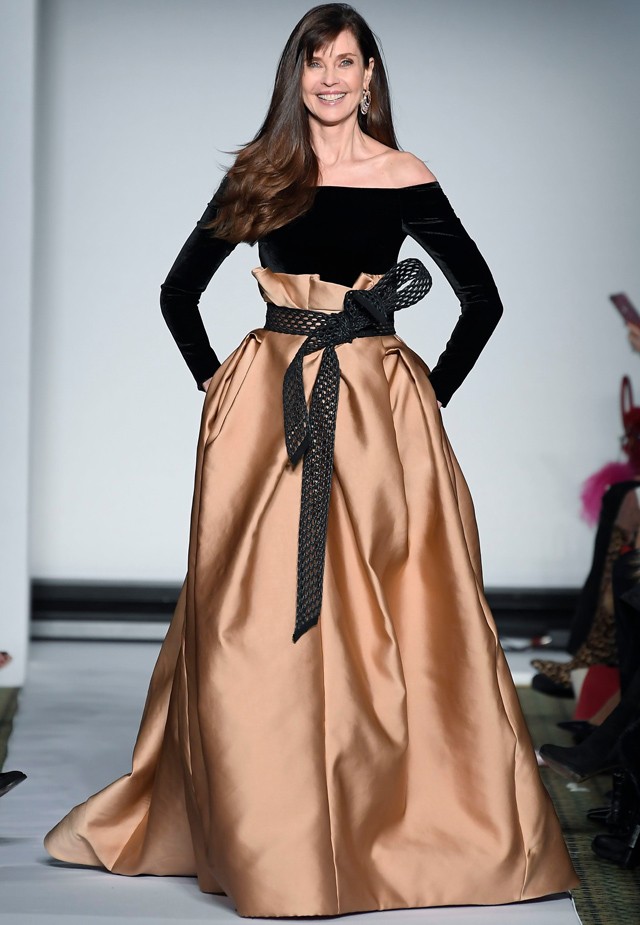 Carol Alt 58 évesen a kifutón