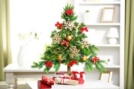 Egy pici fa az asztalon is nagyon hangulatos tud lenni! 