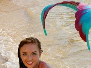 A 25 éves lány vágya az volt, hogy hableány lehessen