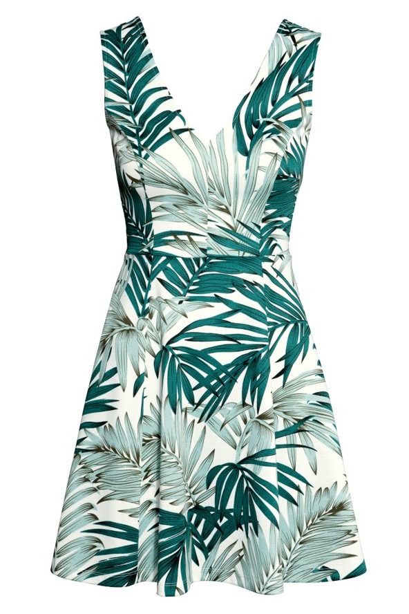 Mintás ruha H&M 2990 Ft  helyett a  Glamour-napokon 2392 Ft