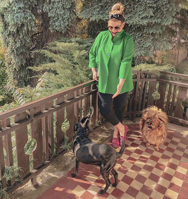 Kozma Rita megmutatja a cuki kutyáit