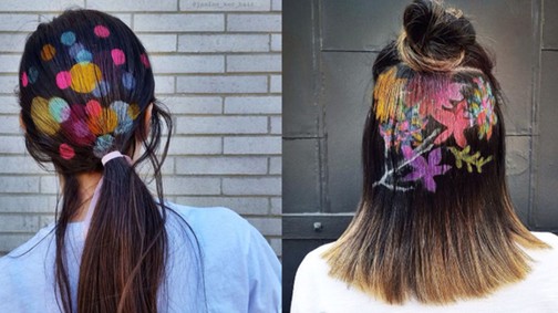 A hajad most akár festővászon is lehet!