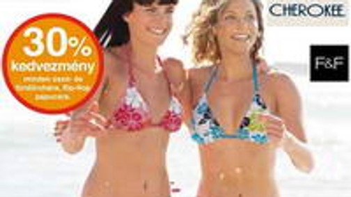 Fürdőruha: 30 mínusz!