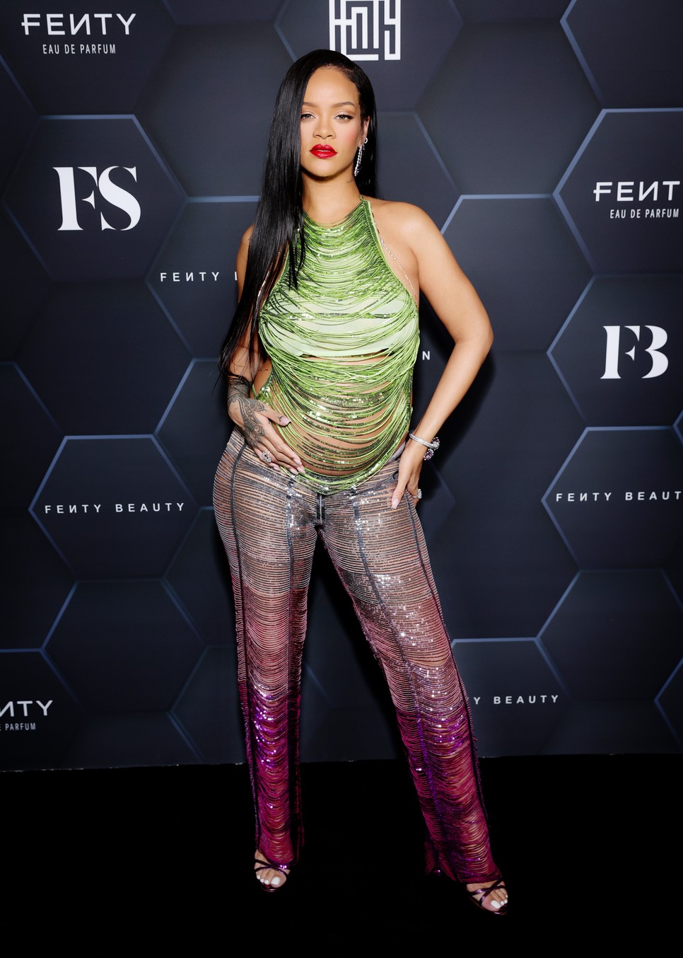 Rihanna a Fenty Beauty Universe Event-jén