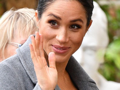 Meghan Markle fagyban is pucér lábakat villantott: mi már attól megfáztunk, hogy nézzük...