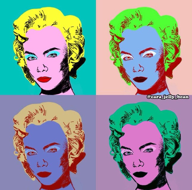 Cara Delevingne is Marilynre hajaz