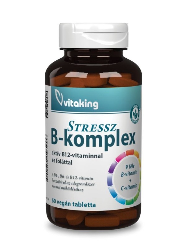 Stressz B-Komplex tabletta VITAKING 3600 Ft/ 60 db (60 Ft/ 1db)
