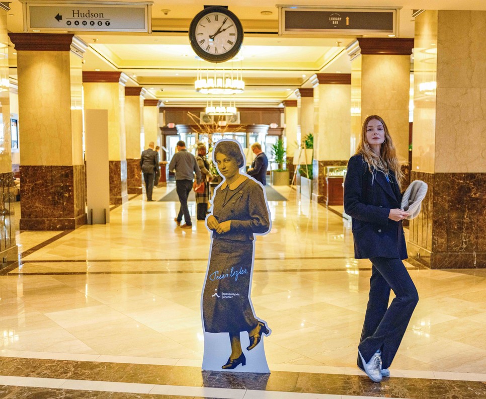 Mihalik Enikő megidézte az első magyar mérnöknő emlékét