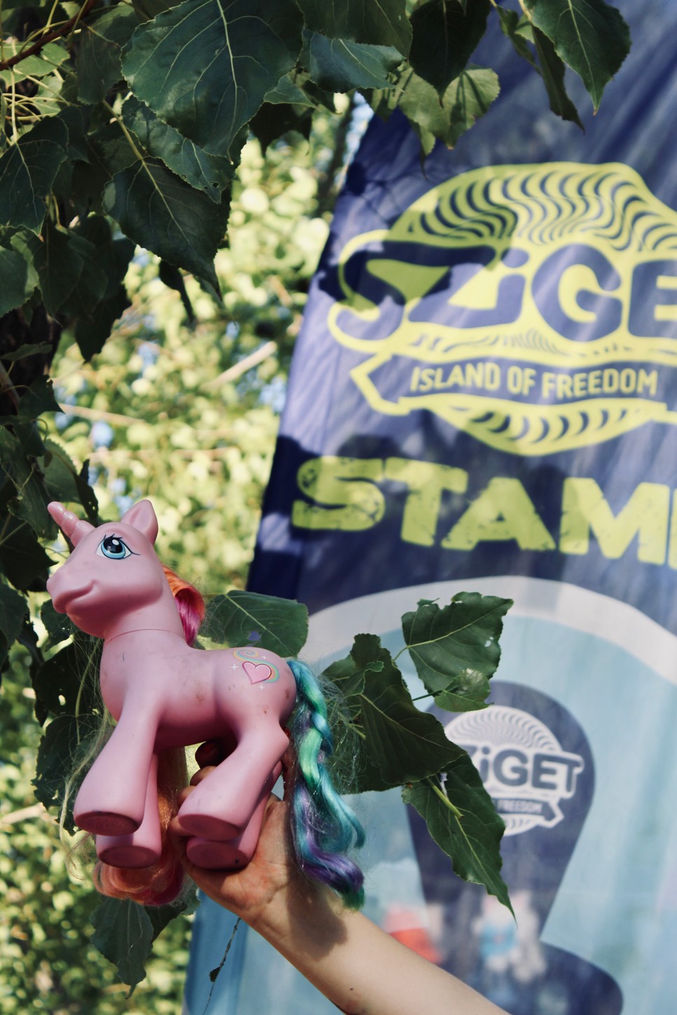 A Pinkponilo célja egy cirkulárisabb Sziget Fesztivál