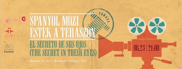 spanyol film, cervantes intézet, szemükbe zárt titkok, film, terasz
