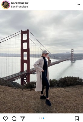 Buzsik Borka azután állította Instagram-profilját privátról nyilvánosra, hogy kiderült, egy párt alkotnak a sztárfocistával