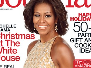 Michelle Obama arany csillogása