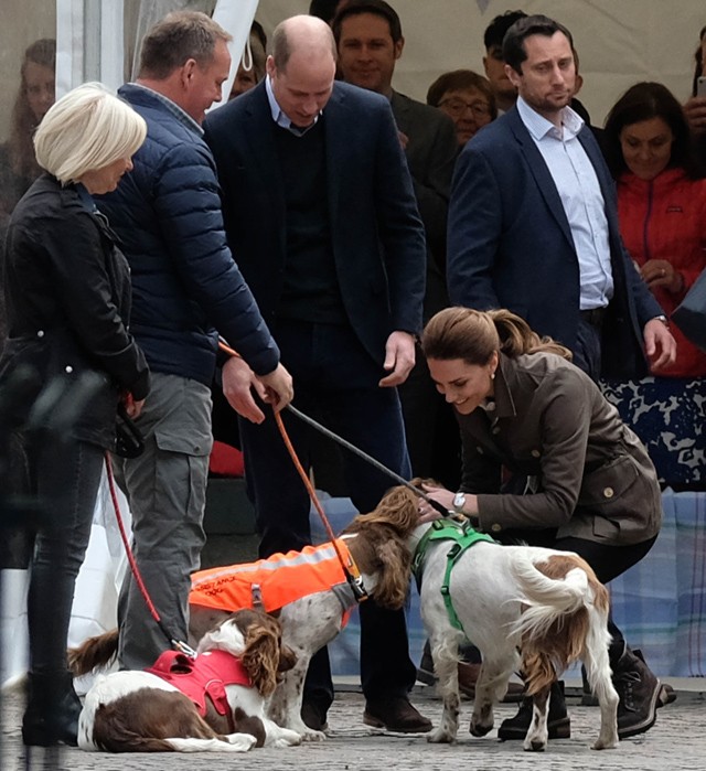 Kate Middleton kutyázik