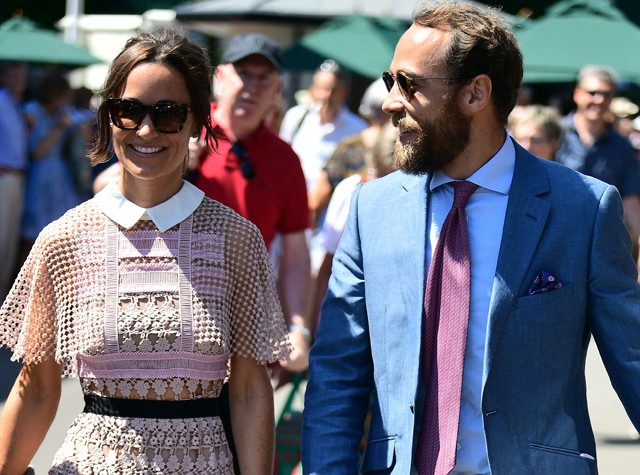 James Middleton és Pippa Middleton Wimbledonban