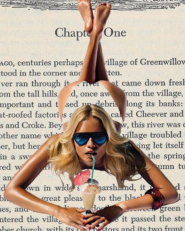 Elképesztő kollázsokat készít ez a lány divatfotókból