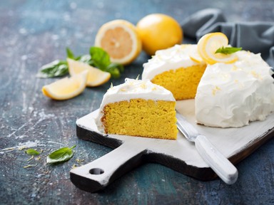 Gluténmentes citromtorta recept húsvétra