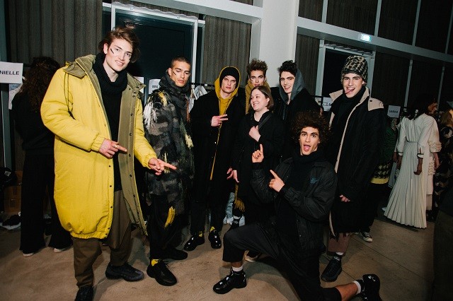Zsigmond Dóra menswear backstage