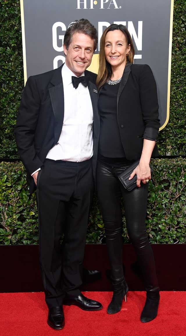 Hugh Grant és Anna Eberstein 