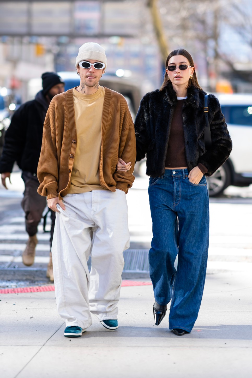 Biebersék legfrissebb new yorki streetstyle pillanata
