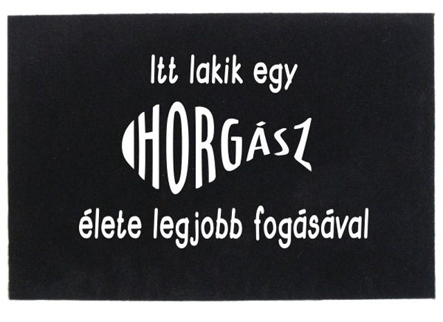 Tréfás Lábtörlő / Horgász - akcioswebaruhaz.hu - 2 690 Ft