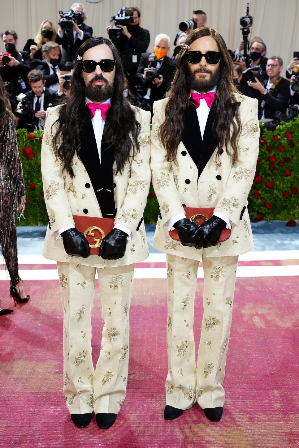 Alessandro Michele és Jared Leto 2022-es Met gálán | Fotó: Jeff Kravitz