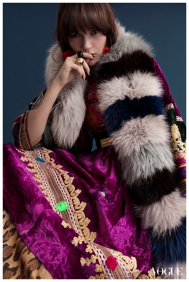 Magyar siker! A Dubaiban élő Balla Vivienne a Vogue Arabiának fotózott