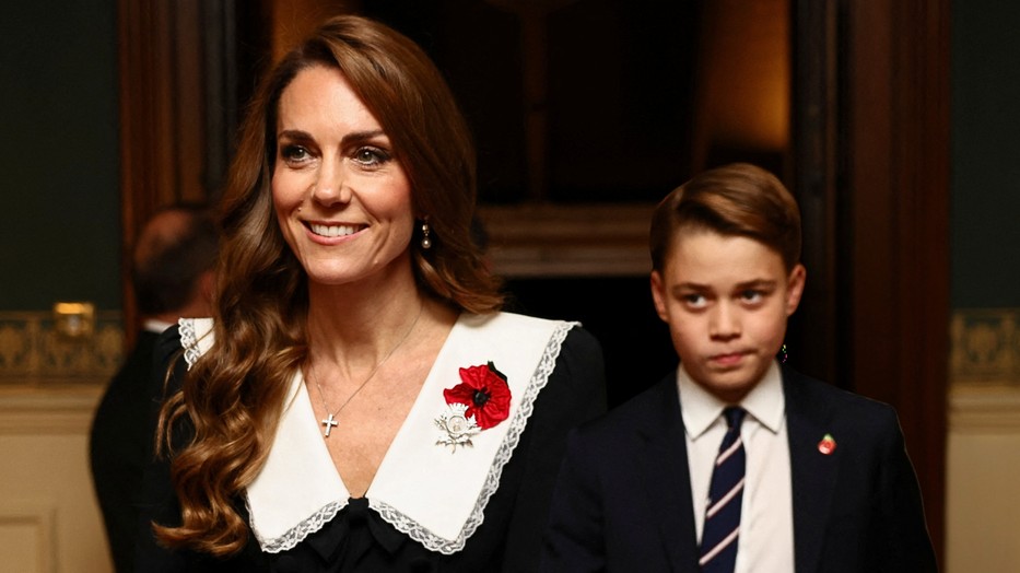 György herceg hivatalos eseményre kísérte el édesanyját, Katalin hercegnét