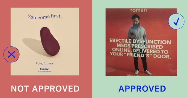 Az Instagram frászt kap a női orgazmustól