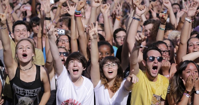 Csajok a Sziget Fesztiválon!