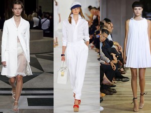 A hét divattrendje: fehér minden mennyiségben