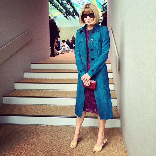 Anna Wintour készen áll.