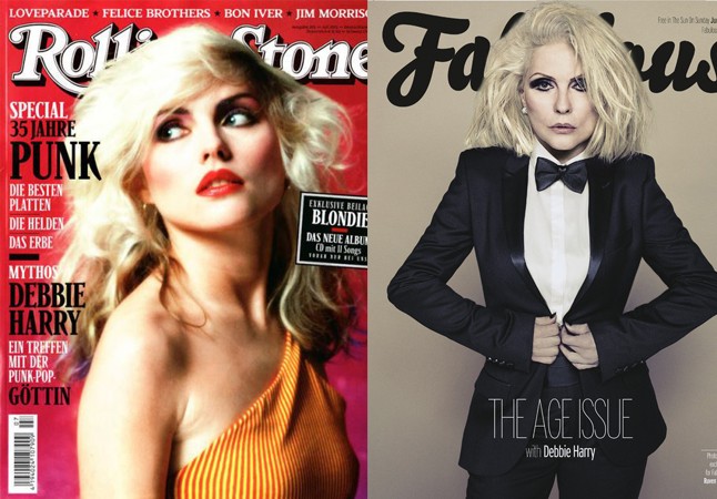 Igazi címlapsztár, egy klasszikus, és viszonylag friss magazinborítón Debbie Harry