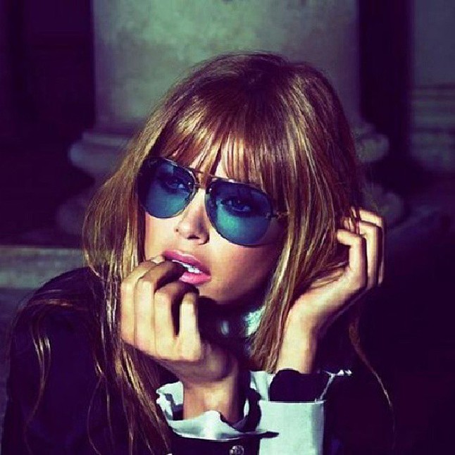 Doutzen Kroes a legújabb Pucci kampányhoz pózol.